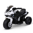 6V 3 Wheeled Electric Motorcycle, Kids Motorcycle Licensed with Headlight, Music, Black