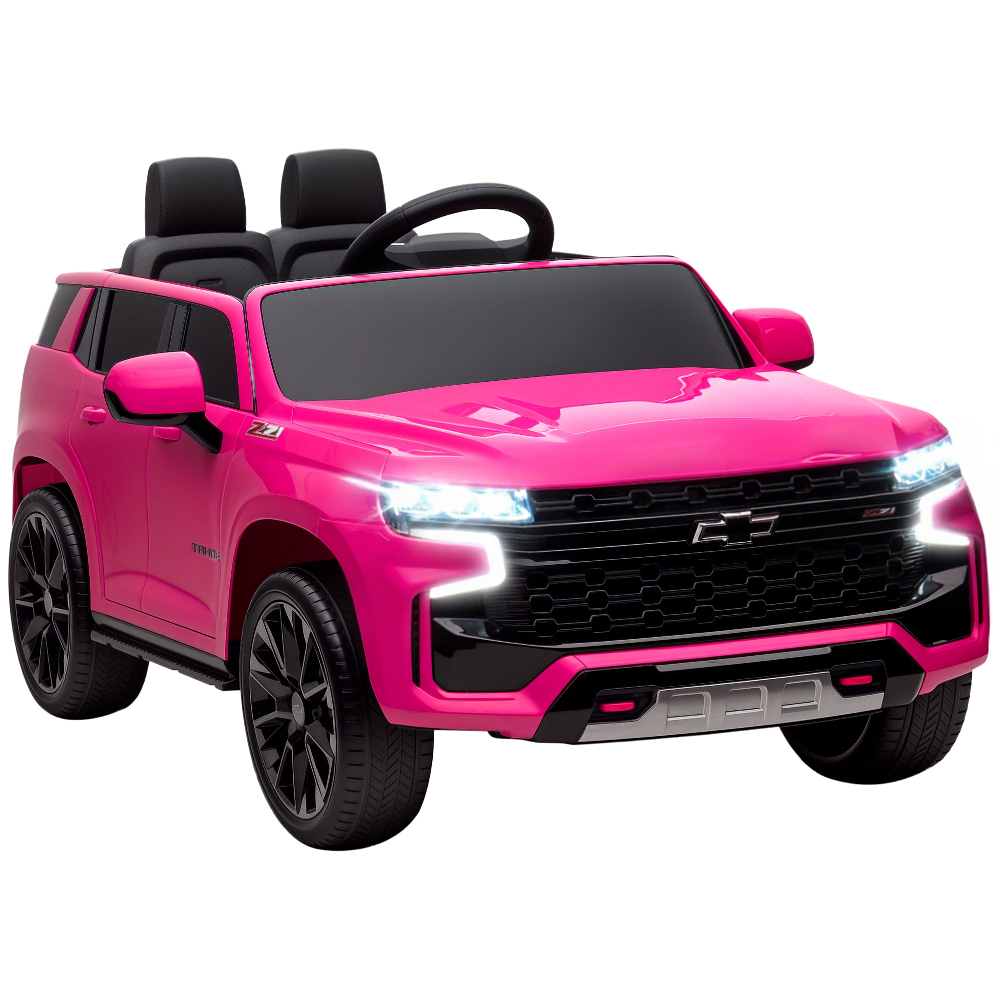 Electric Ride on Car 12V Kids Ride-on Toy, Pink