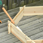 39'' x 36'' Screwless Raised Garden Bed, Hexagon Planter Box DIY Herb Garden