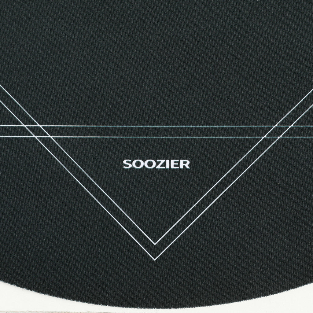 Poker Mat Texas Hold'em Poker Table Top with Non-Slip Bottom Black
