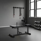 Adjustable Steel Seated Calf Raise Exercise Strength Training Gym Equipment, Black