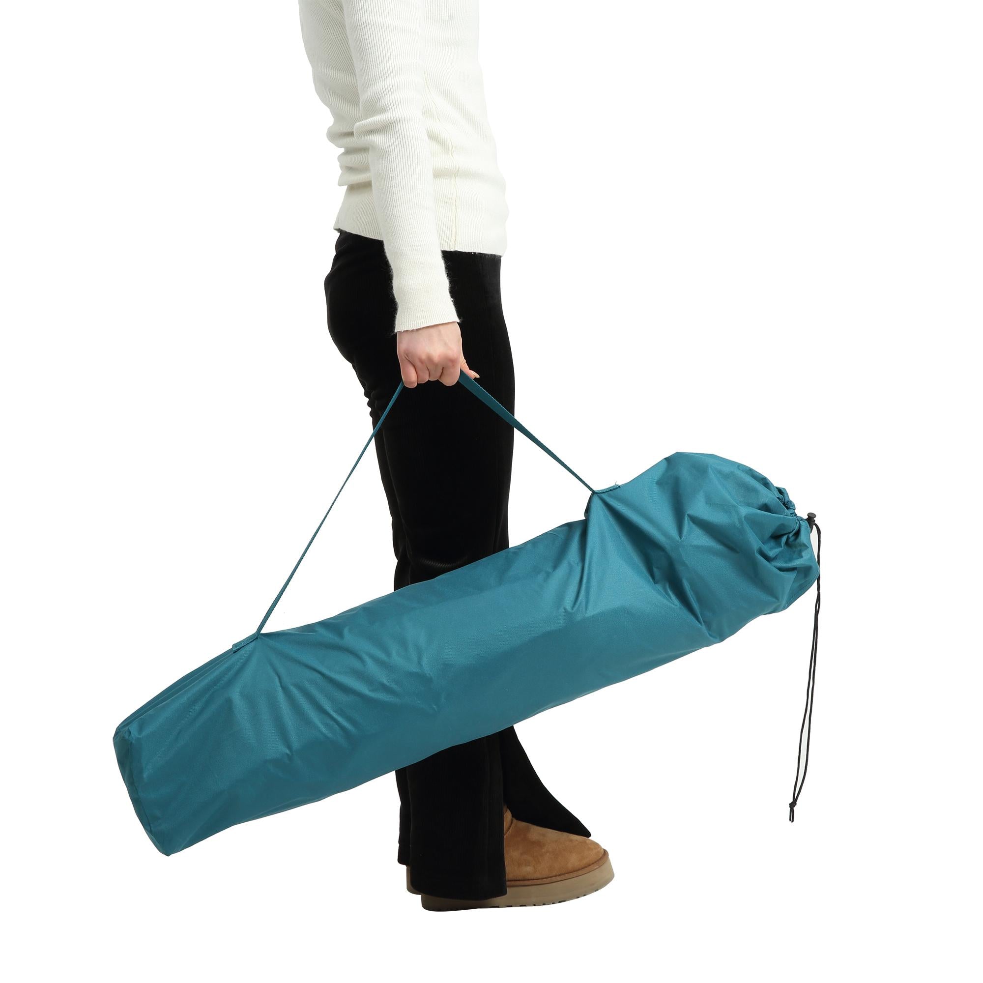 Set of 2 Hammock Camping Chair with Adjustable Back, Cup Holder, Carry Bag, Folding Portable Chairs with Pillow, 35" L x 38" W x 42" H, Blue