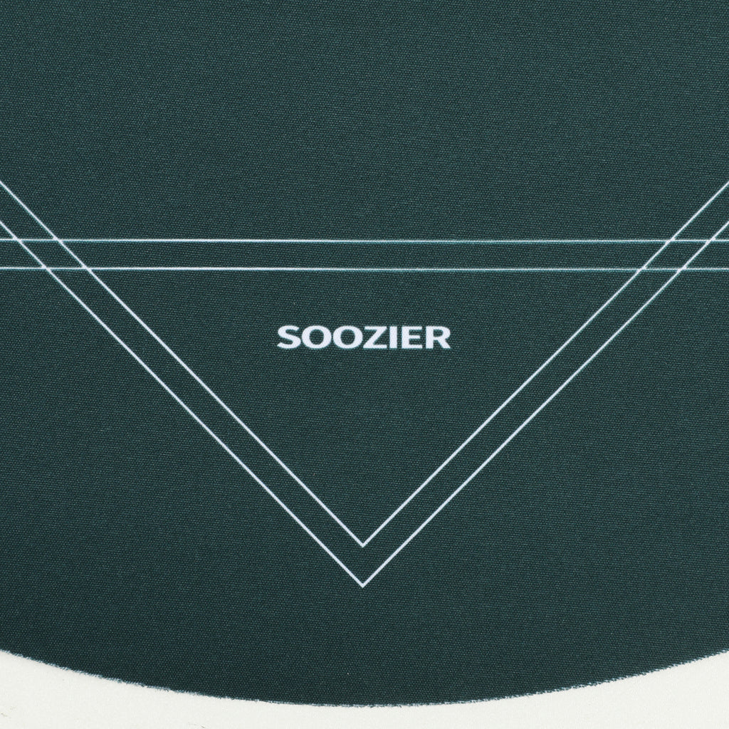 Poker Mat Texas Hold'em Poker Table Top with Non-Slip Bottom Dark Green