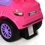 3 In 1 Push Cars for Toddlers Kid Ride on Push Car Stroller Sliding Car with Horn Music Light Function Secure Bar Ride on Toy for Boy Girl 18-36 Months, Pink