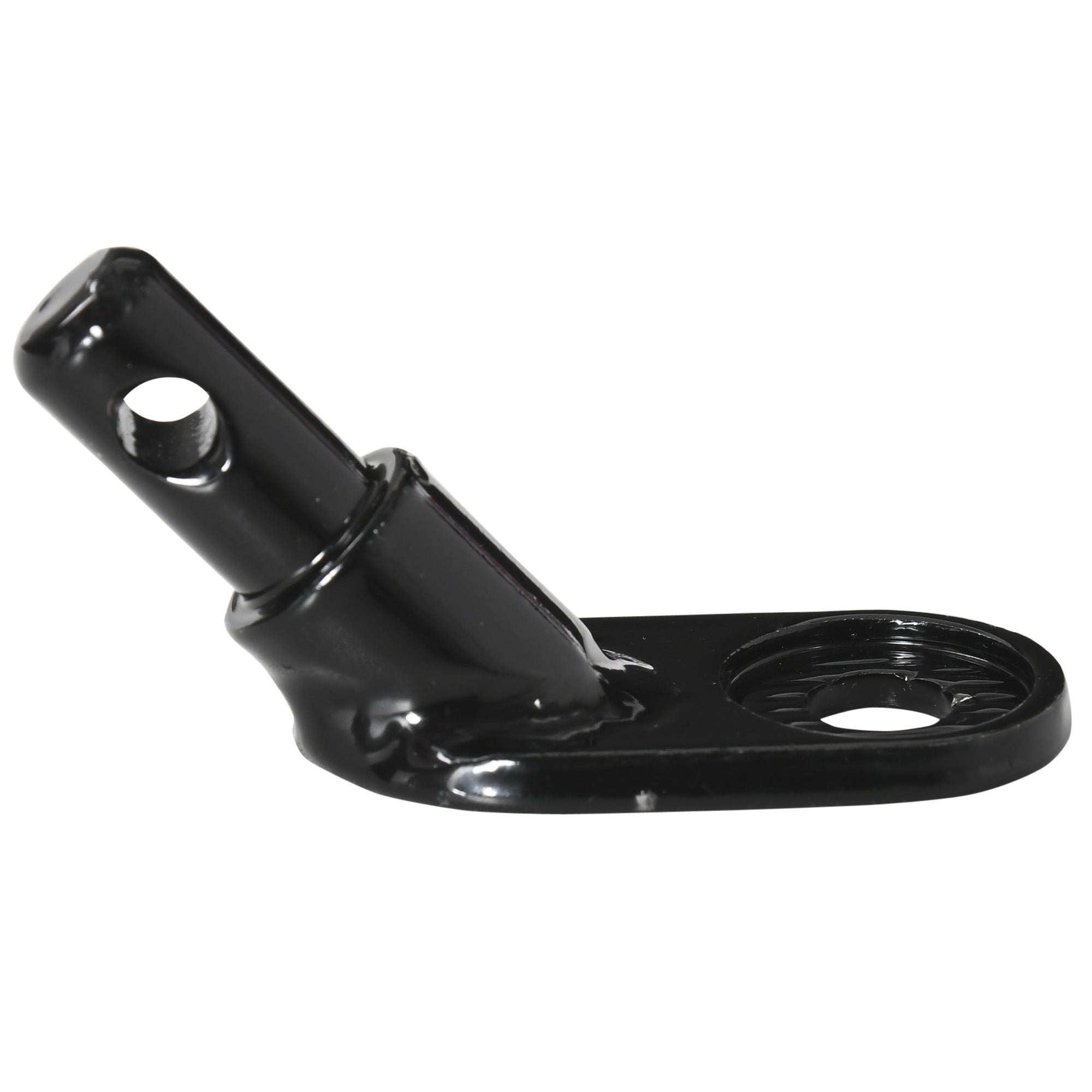 BikeTrailer Hitch, Steel Type 'B' Bicycle Trailer, Powder Coating, Durable and Sturdy, Cargo Hitch Coupler, for Cargo, Child and Pet Trailers, Black