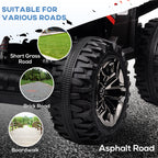 12V 4 Wheeler Kids ATV with Music, Headlights for 37-60 Months Boys and Girls, Red