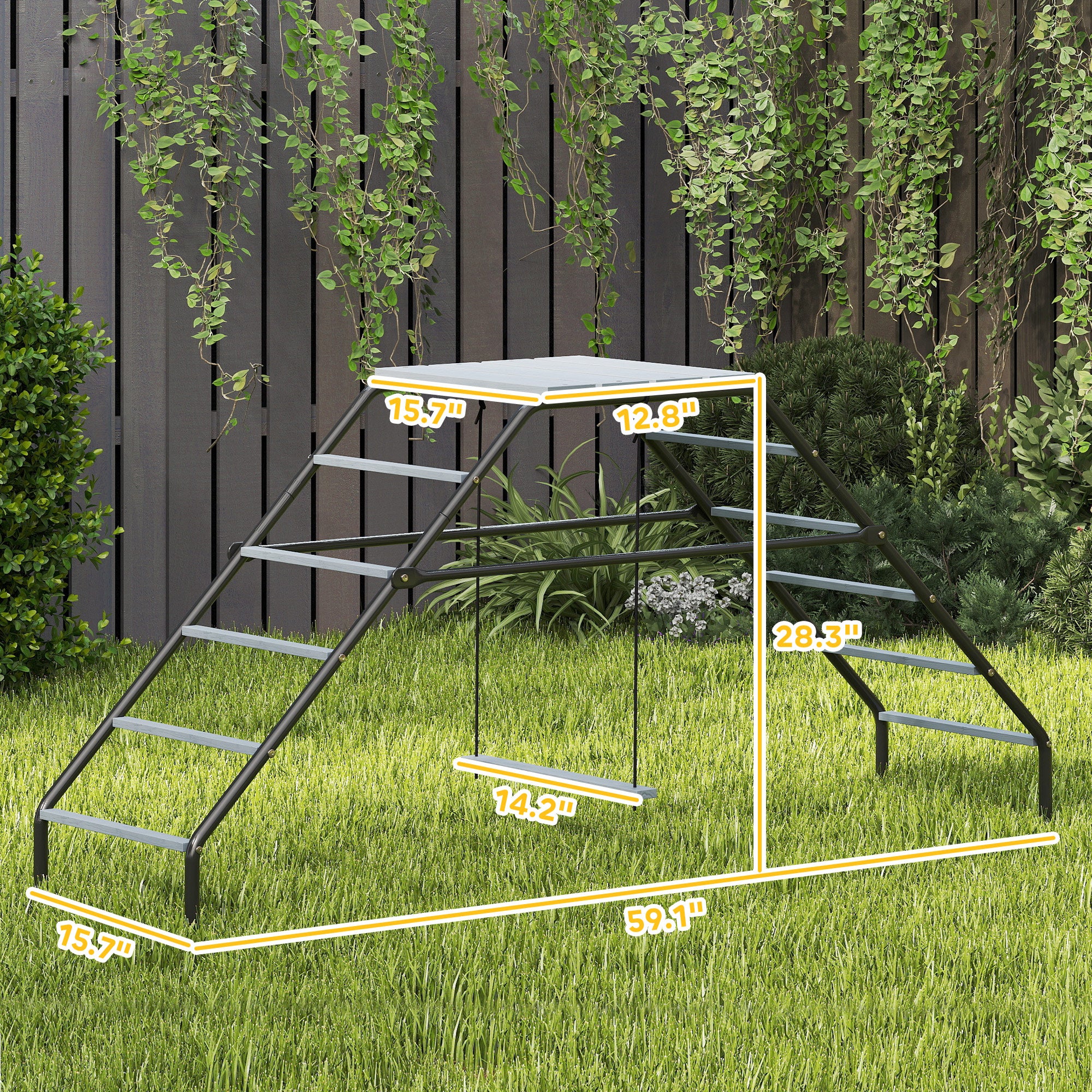 Chicken Coop Perches with Adjustable Swing, 10 Roosting Bars, for Backyard, Farm