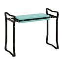 Padded Garden Kneeler and Seat Bench, Padded Foldable Garden Stool, Green