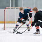 Hockey Net, All Weather Street Hockey Goal with Steel Frame, PE Mesh for Backyard, Easy Assembly