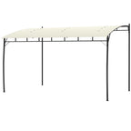 10' x 13' Outdoor Pergola Gazebo, Garden Sun Shade Shelter with Metal Frame for Porch, Patio, Deck, Backyard, Cream