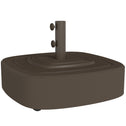 Patio Umbrella Base Outdoor Umbrella Stand with Wheels for 1.5"/1.9" Umbrella Poles