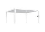 POWER+ PRO Gen 2 Motorized Pergola 16' x 16' White - 6063-T5 Aluminum Louvered Roof with LED Lighting