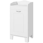 31" Tilt Out Laundry Hamper, Free Standing Home Organizer Hamper, Bathroom Storage Cabinet, White
