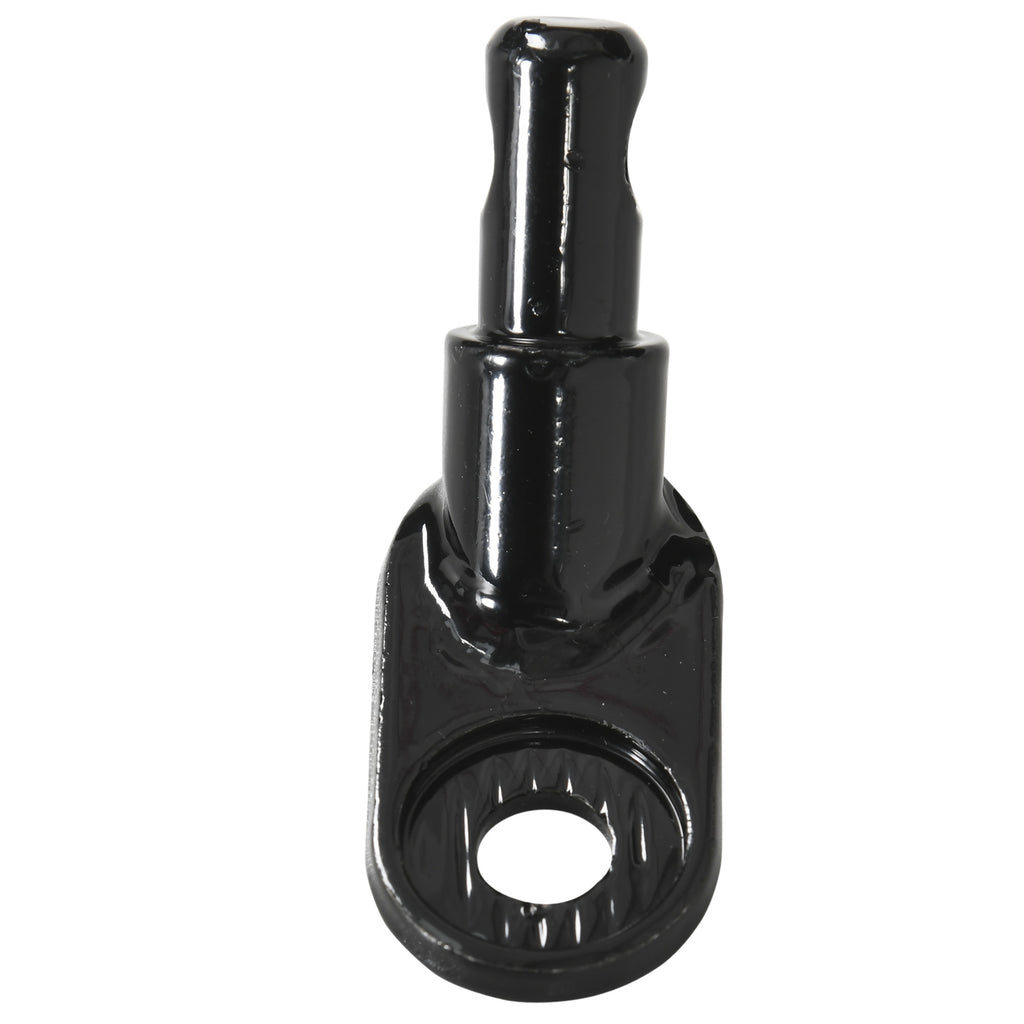 BikeTrailer Hitch, Steel Type 'B' Bicycle Trailer, Powder Coating, Durable and Sturdy, Cargo Hitch Coupler, for Cargo, Child and Pet Trailers, Black