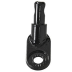 BikeTrailer Hitch, Steel Type 'B' Bicycle Trailer, Powder Coating, Durable and Sturdy, Cargo Hitch Coupler, for Cargo, Child and Pet Trailers, Black