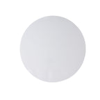 Modern Rotating Coffee Table with 2 Circular Swivel Levels, High Gloss Finish, 23.6" x 23.6" x 13", White