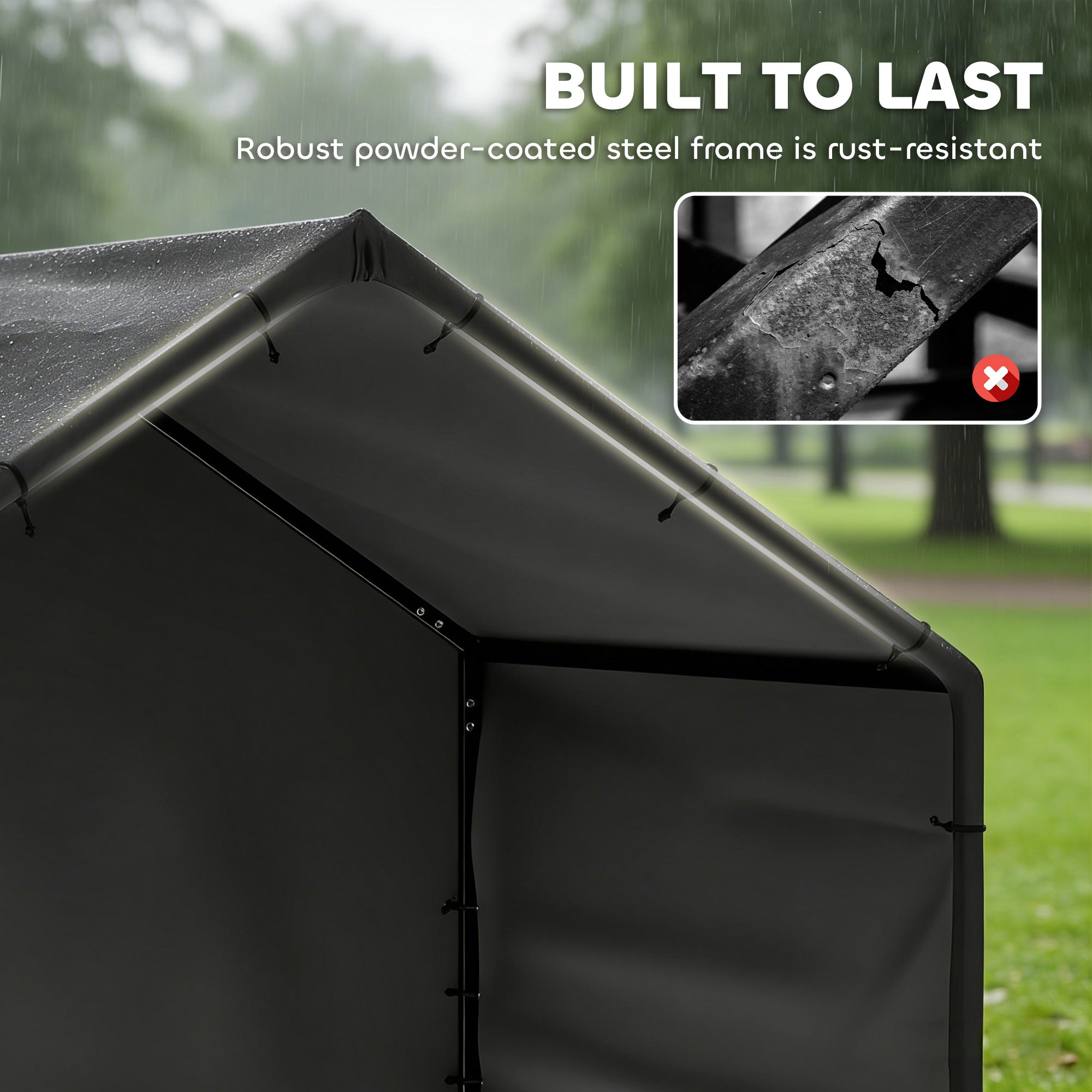 Dog Shade Shelter Outdoor, Dog House Outside with Canopy, Pet Tent for Small Medium Large Breeds