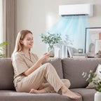 12000 BTU Mini Split Air Conditioner, 22 SEER2 115V WIFI Enabled Inverter AC Unit Cools up to 750 Sq.Ft