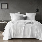 Twin Size Lightweight Down Alternative Blanket with Cool Touch, OEKO-TEX Certified, Machine Washable, 90" L x 68" W x 0.25" H, White