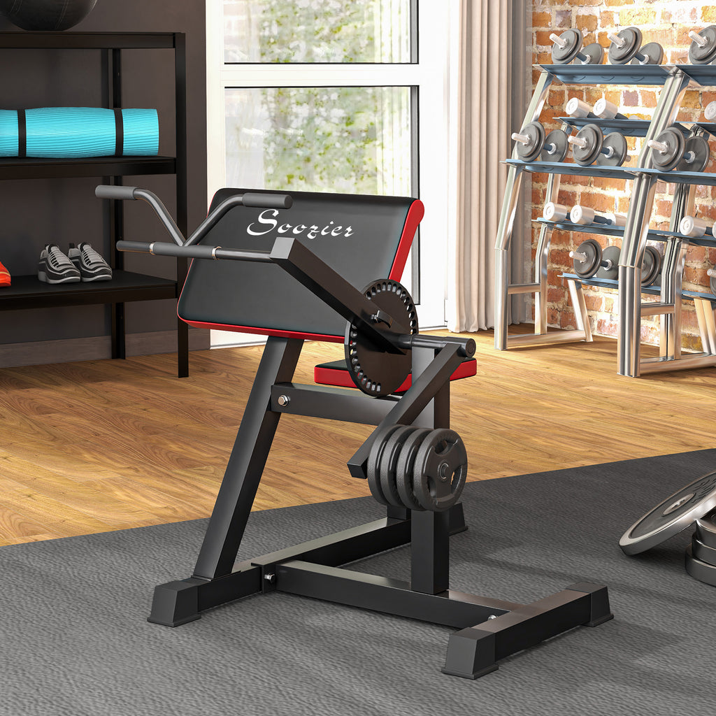 2-In-1 Bicep Preacher Curl Bench Bicep Curl Machine with Adjustable Seat and Elbow Cushion, for Home Gym Workout