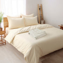 Oversized Quilted Throw Blanket with Soft Cotton Filling, Classic Stitch Pattern, Machine Washable, 70" L x 60" W x 0.25" H, Ivory