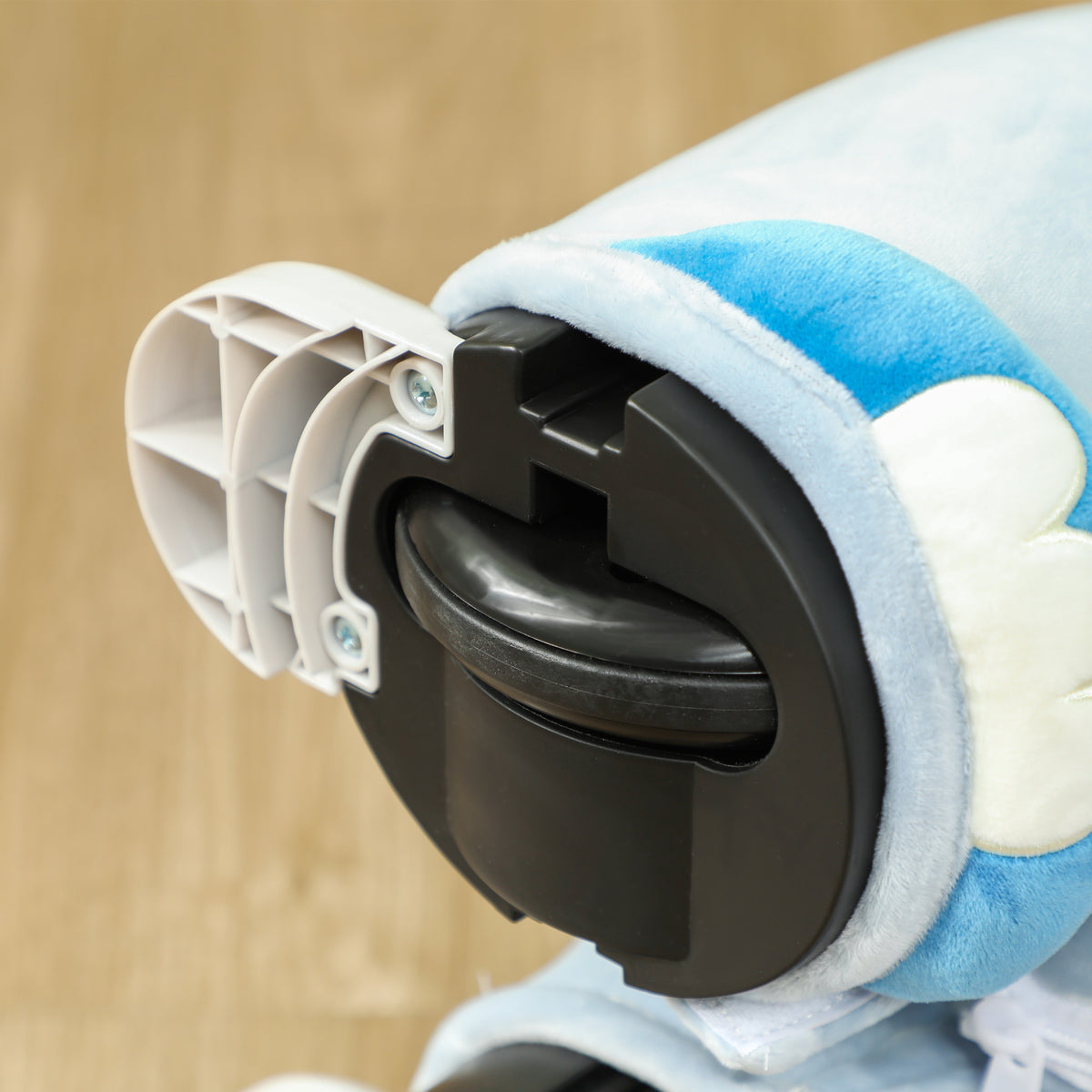 6V Kids Electric Ride on Animal Tyrannosaurus with Music Forward for Aged 18-36 Months, Blue
