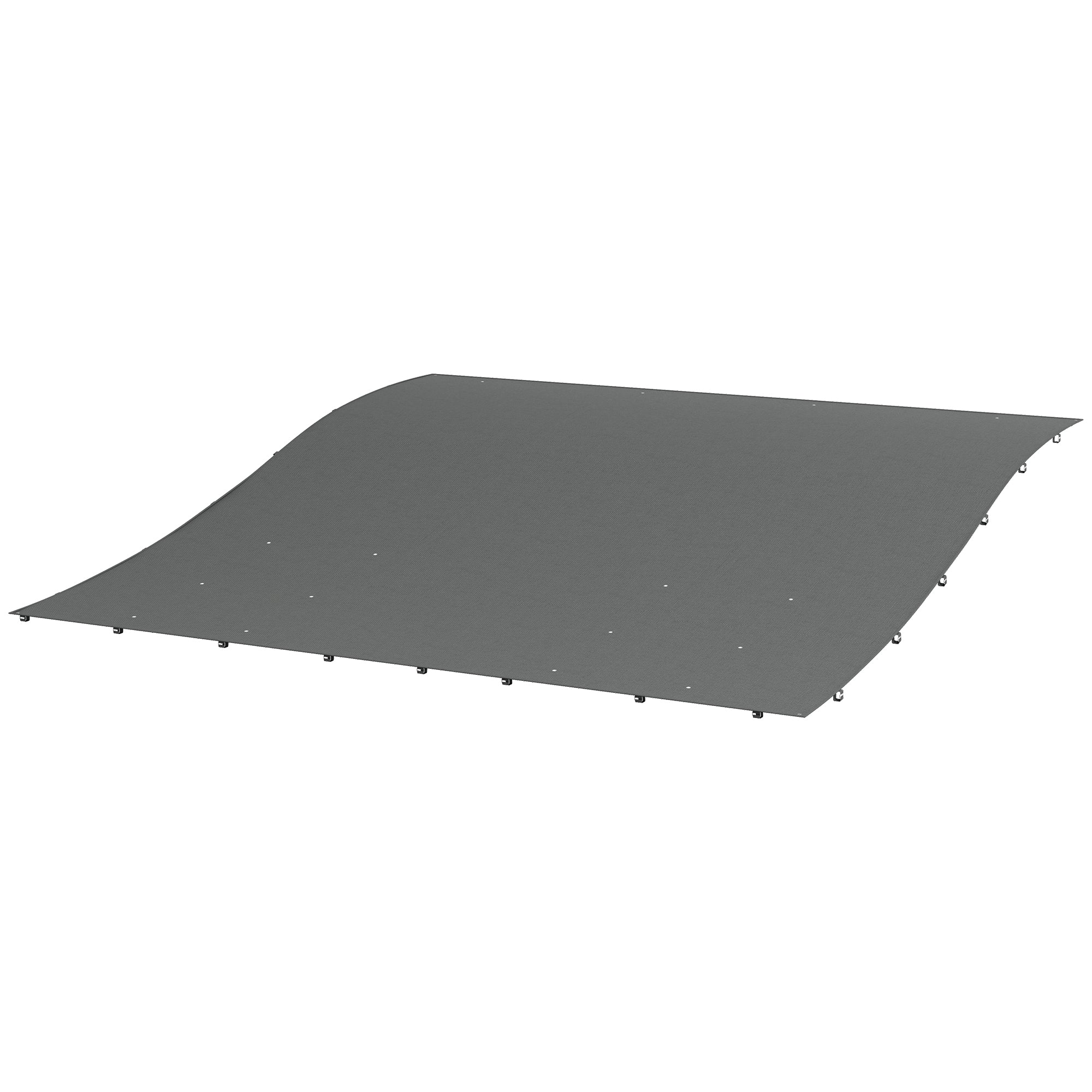 Pergola Canopy Replacement, Pergola Shade Cover for 10' x 10' Pergola ( 84C-038 Series), Dark Gray