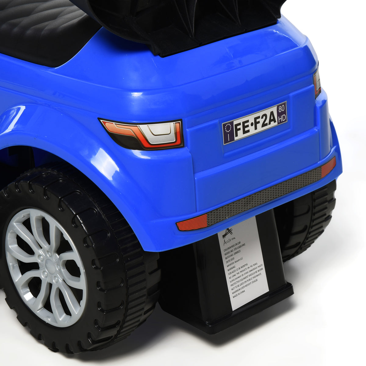 3 In 1 Push Cars for Toddlers Kid Ride on Push Car Stroller Sliding Car with Horn Music Light Function Secure Bar Ride on Toy for Boy Girl 18-36 Months, Blue