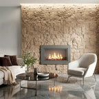 8-Pack 3D Faux Stone Wall Panels, Lightweight Polyurethane Panels for Interior and Exterior Accent Walls, Beige