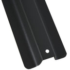 Umbrella Stand Fitting 2" Poles and Steel Base with 4 Fillable Plastic Weights, 4 Gal. Capacity Each - Black