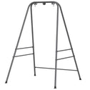 Hammock Chair Stand Indoor and Outdoor Use with Anti-Slip Foot Pads, 2 Carabiners, Gray