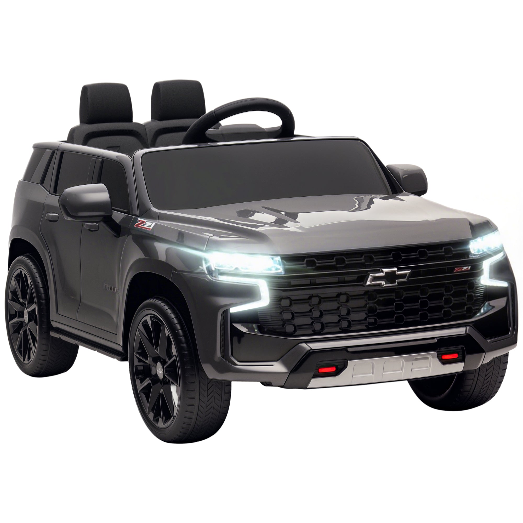 Electric Ride on Car 12V Kids Ride-on Toy, Gray