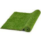 10' x 3' Artificial Grass Turf, Easy-Clean Indoor Outdoor Rug with Drainage Holes, Cut-to-Fit Fake Grass Turf Mat, 1.2" Thick Dogs Pet Synthetic Lawn Carpet for Landscape Backyard Patio