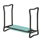 Padded Garden Kneeler and Seat Bench, Padded Foldable Garden Stool, Green