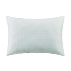 Shredded Memory Foam Pillow with Rayon, Cooling Gel Infused, Medium Firmness, Removable Cover, 28" L x 20" W x 5.5" H, Ivory