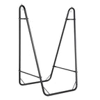 Hammock Chair with U Shape Stand, Hammock Swing Chair with A Side Pocket, Cream White