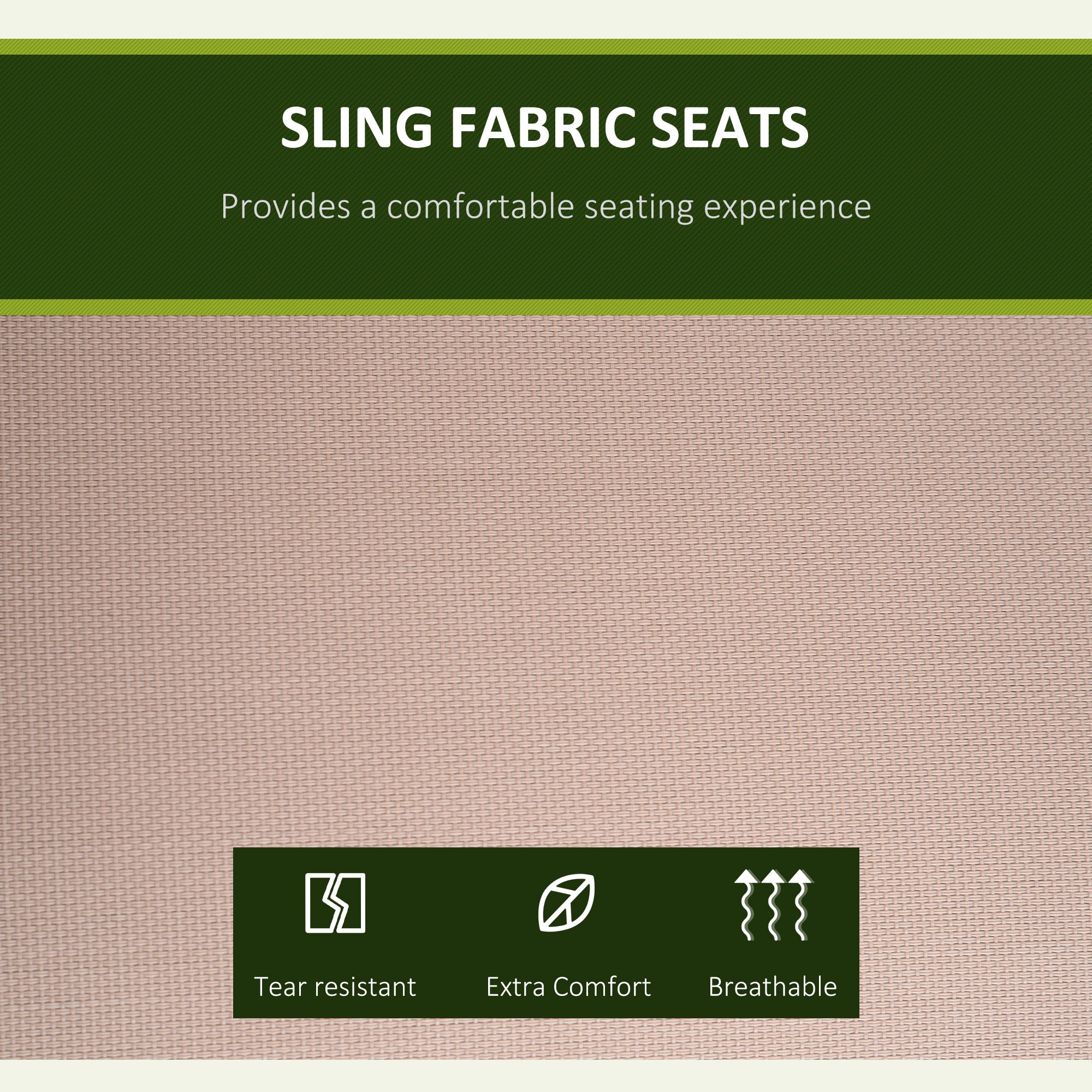 3-Seat Outdoor Porch Swing Chair, Patio Swing Glider with Adjustable Canopy, Breathable Seat, and Steel Frame for Garden, Poolside, Backyard, Beige