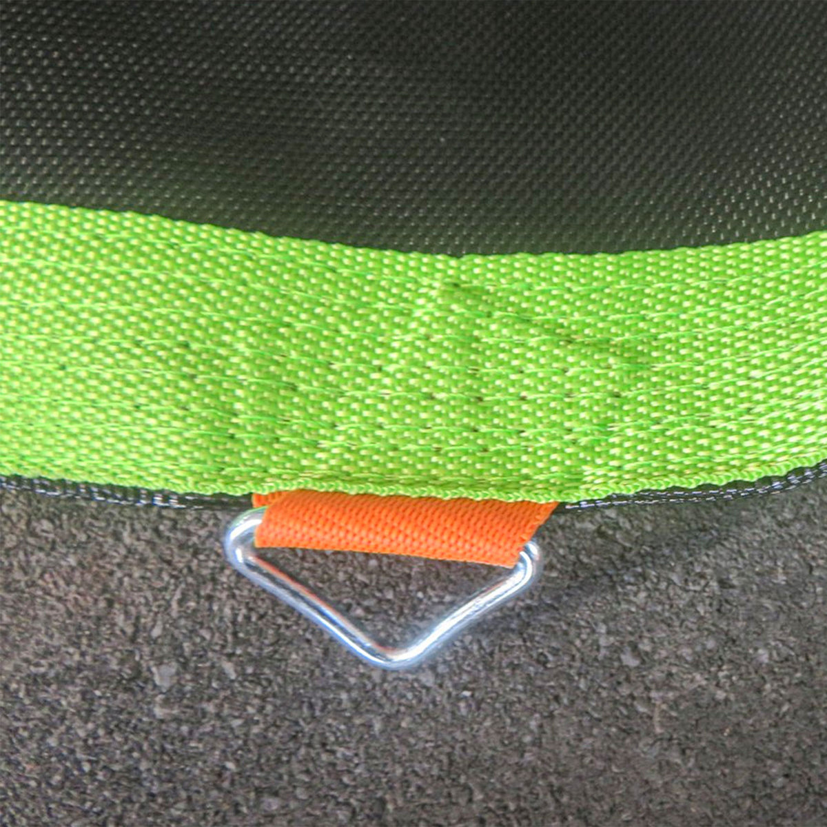 Trampoline Replacement Mat, Fits 12' Trampoline w/ 72 V-Hooks & 5.5" Springs (Spring & Frame not Included), Green