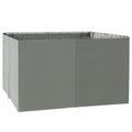 9.84' x 11.8' Gazebo Sidewall Set with Hooks/C-Rings, Gray