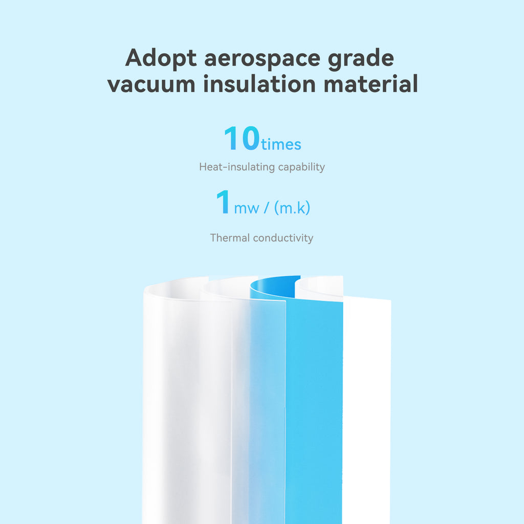 U8Pro Aerospace Grade Vacuum Insulated Cooler with 10-Day Thermal Insulation, Practical Cooler Box for Camping, 18.5″ L x 12″ W x 13″ H, White