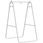 Hammock Chair Stand Only Heavy Duty Solid Steel A-Frame for Hanging Hammock, Egg Chair, Max Load 330 LBS, White