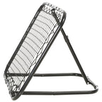 Soccer Rebounder Net, 3' x 3', Angle Adjustable Portable Training Goal Net with Quick Folding Design, Sturdy Metal Tube
