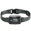 GPS Dog Training Collar IP67 Waterproof E Collar Remote Rechargeable Black