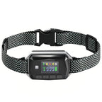 GPS Dog Training Collar IP67 Waterproof E Collar Remote Rechargeable Black