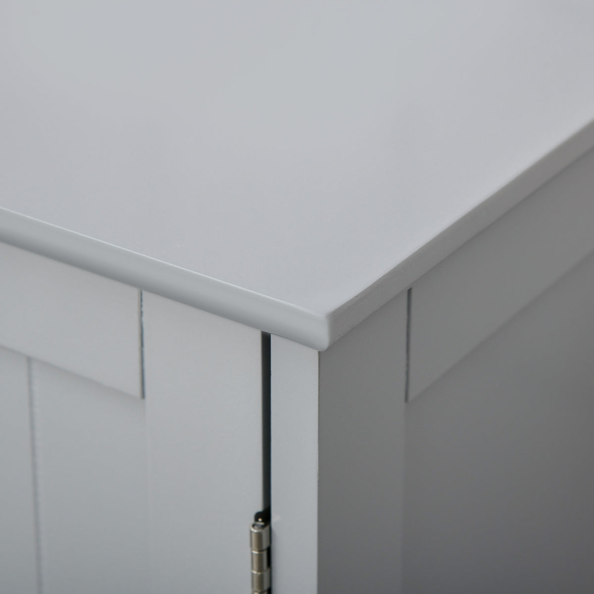 Bathroom Vanities, Bathroom Sink Cabinets with U-Shape Cut-Out and Adjustable Internal Shelf, Gray