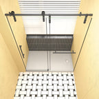 32" x 60" Shower Base with Durable Non-Flex Construction, Acrylic 3-Wall Alcove Shower Pan with Right Drain, 60" L x 32" W x 3" H, Gloss White