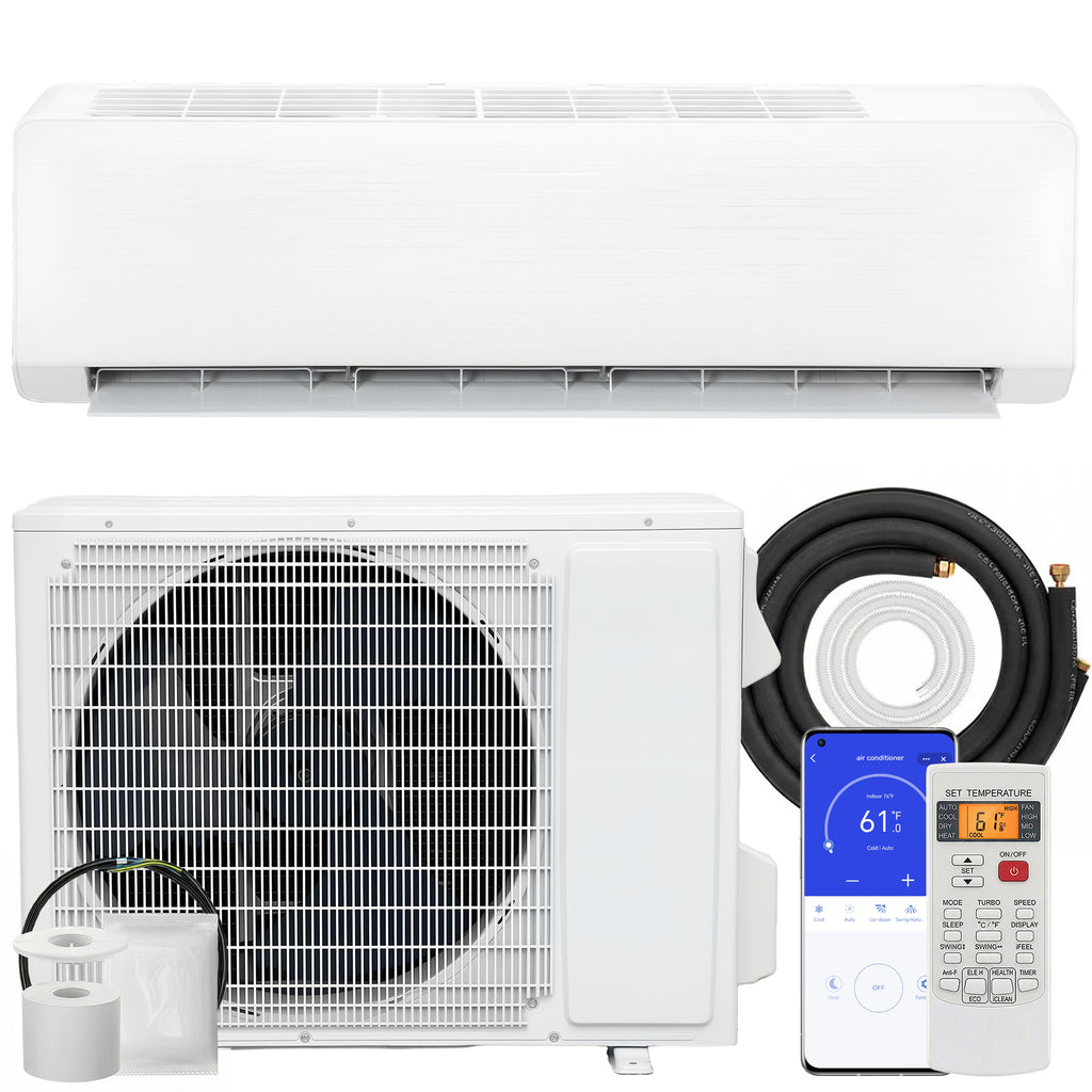23000 BTU Mini Split Air Conditioner, 22 SEER2 230V WIFI Enabled Inverter AC Unit Cools up to 1500 Sq.Ft