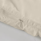 Luxuriously Soft Standard Overfilled Pillow Protector with 100% Polyester Microfiber, Zipper Closure, 3D Puff Stitching, 28" L x 20" W x 0.13" H, Beige