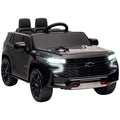Electric Ride on Car 12V Kids Ride-on Toy, Black