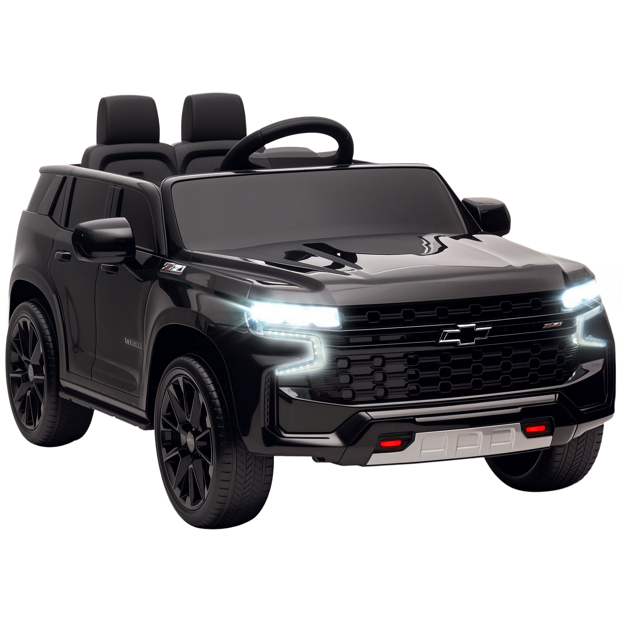 Electric Ride on Car 12V Kids Ride-on Toy, Black